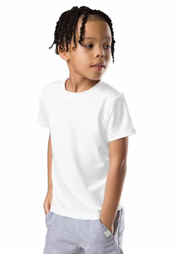 All-Over Print Kids Crew Neck T-Shirt - Image 2