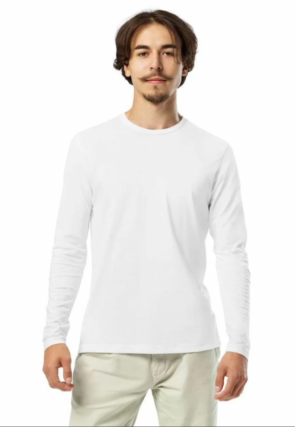 Men's Fitted Long Sleeve Shirt  Next Level 3601