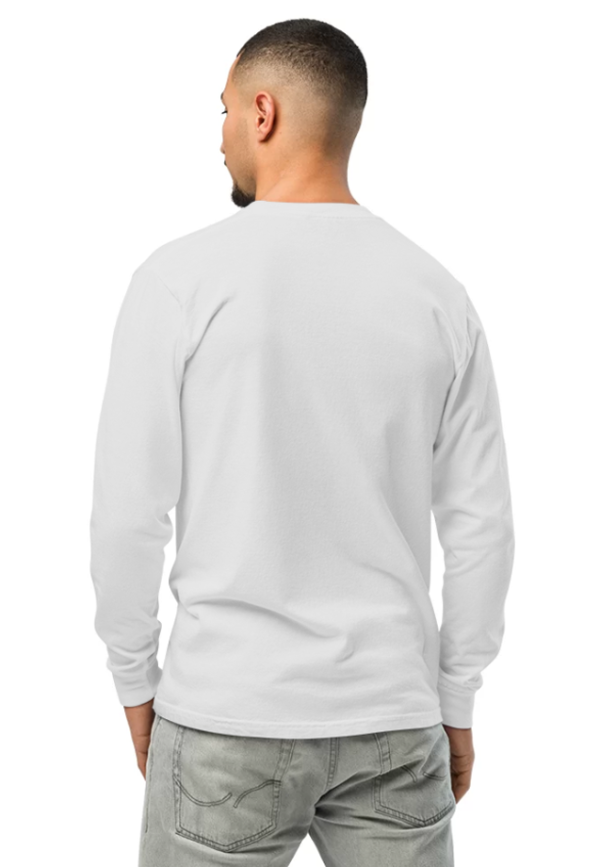 Unisex Garment-Dyed Heavyweight Long Sleeve Shirt | Comfort Colors 6014 - Image 2