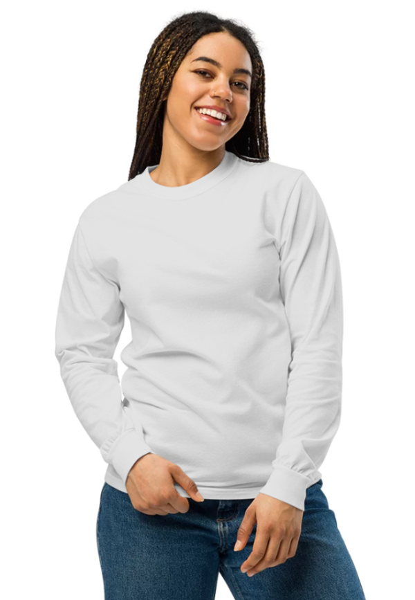 Unisex Garment-Dyed Heavyweight Long Sleeve Shirt | Comfort Colors 6014 - Image 3