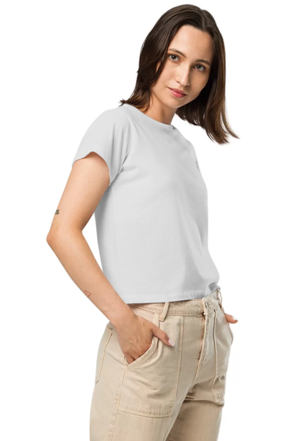 Women's High-Waisted Tee | Cotton Heritage OW1086